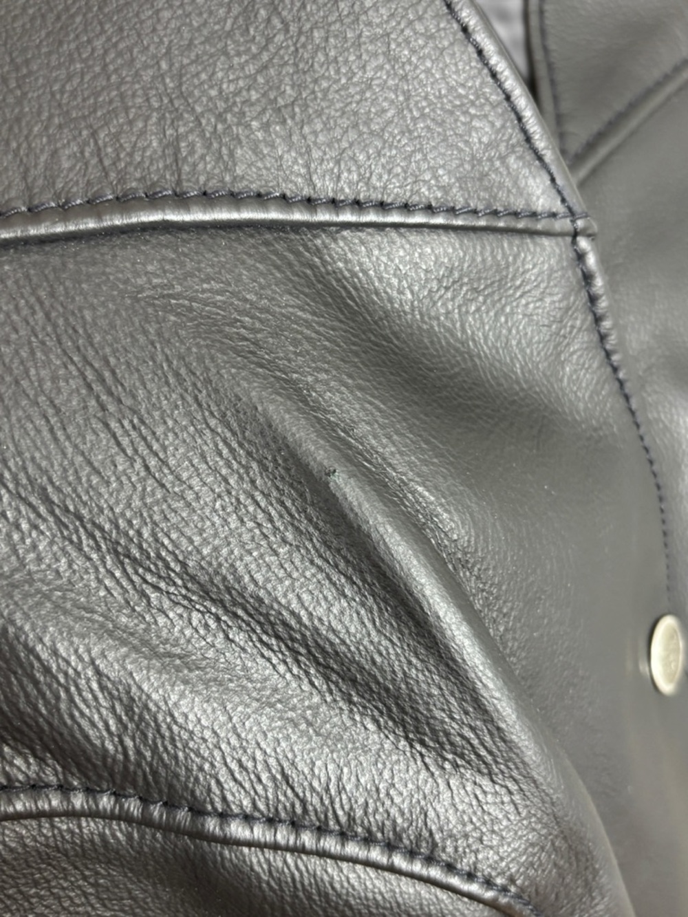 New Harley Davison Leather Vest Womens Large “Basic Skins” Vintage 90s USA Made - Picture 5 of 7